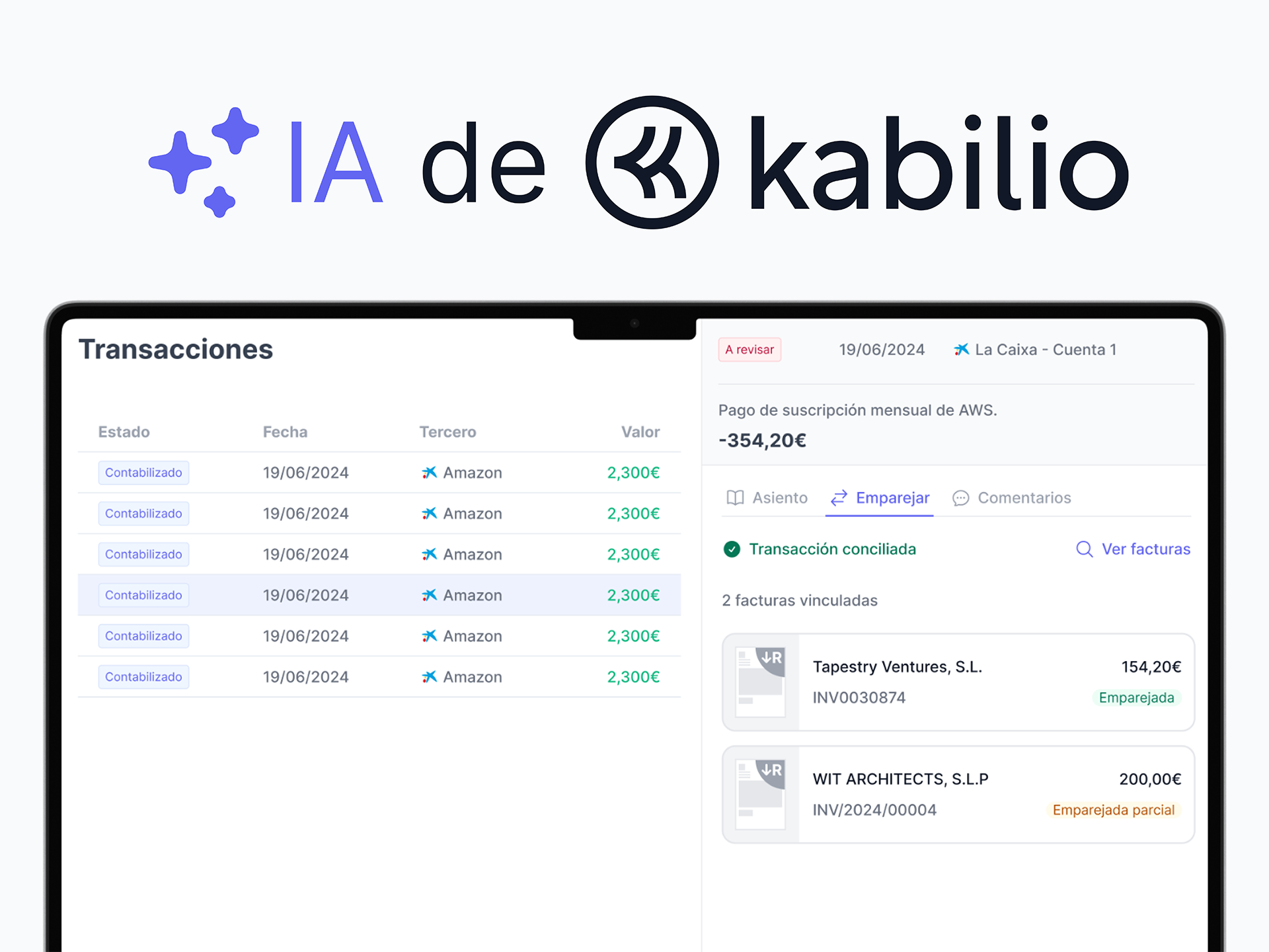 Kabilio - Procesado de facturas