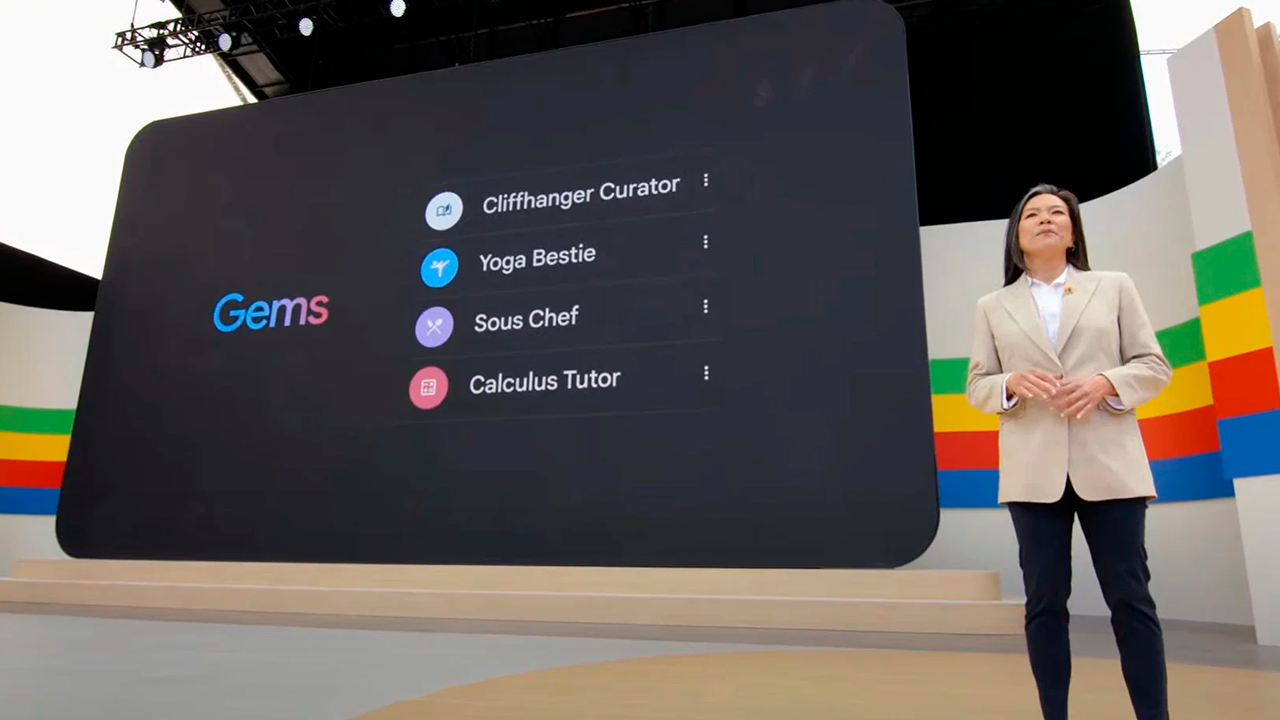 Google presenta Gems, los chatbots personalizados de Gemini