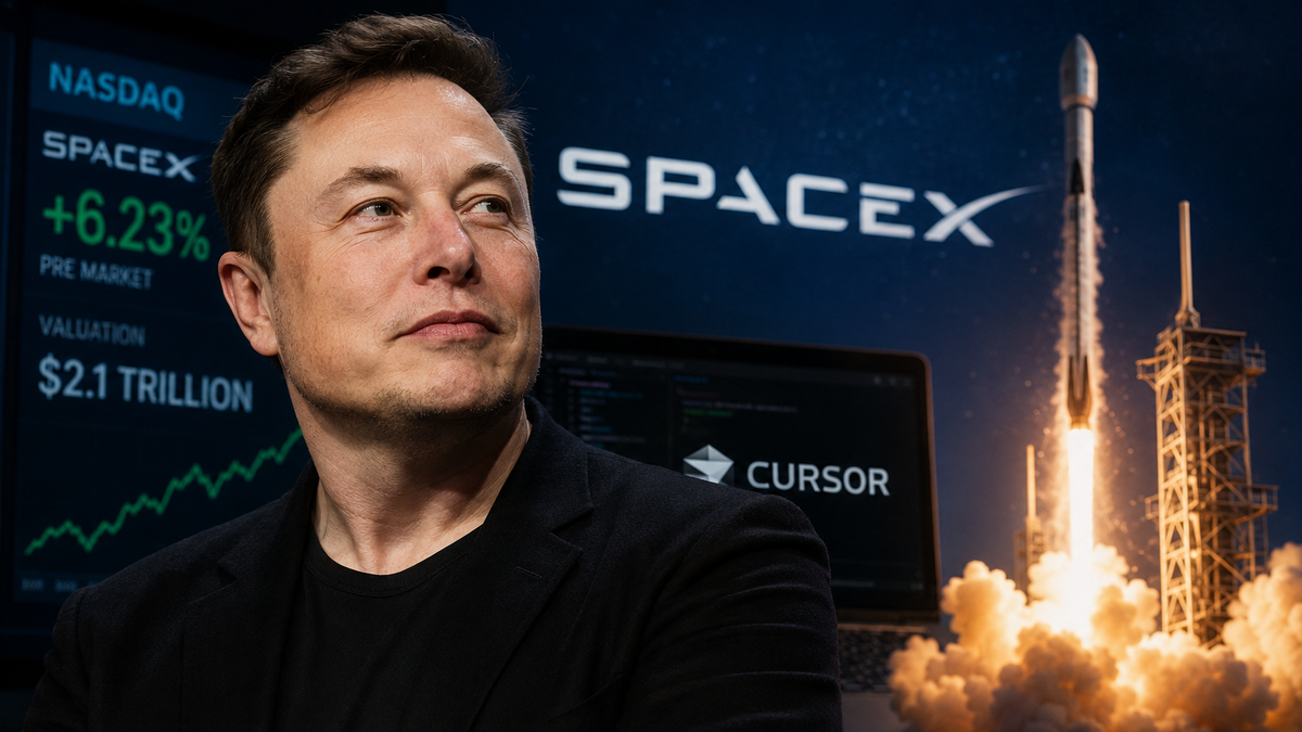 SpaceX compra Cursor por 60.000 millones: la señal más clara de que la IA ya no es una tecnología, sino un trabajador digital