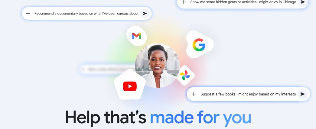Google lanza “Inteligencia Personal” y convierte a Gemini en un asistente de IA proactivo