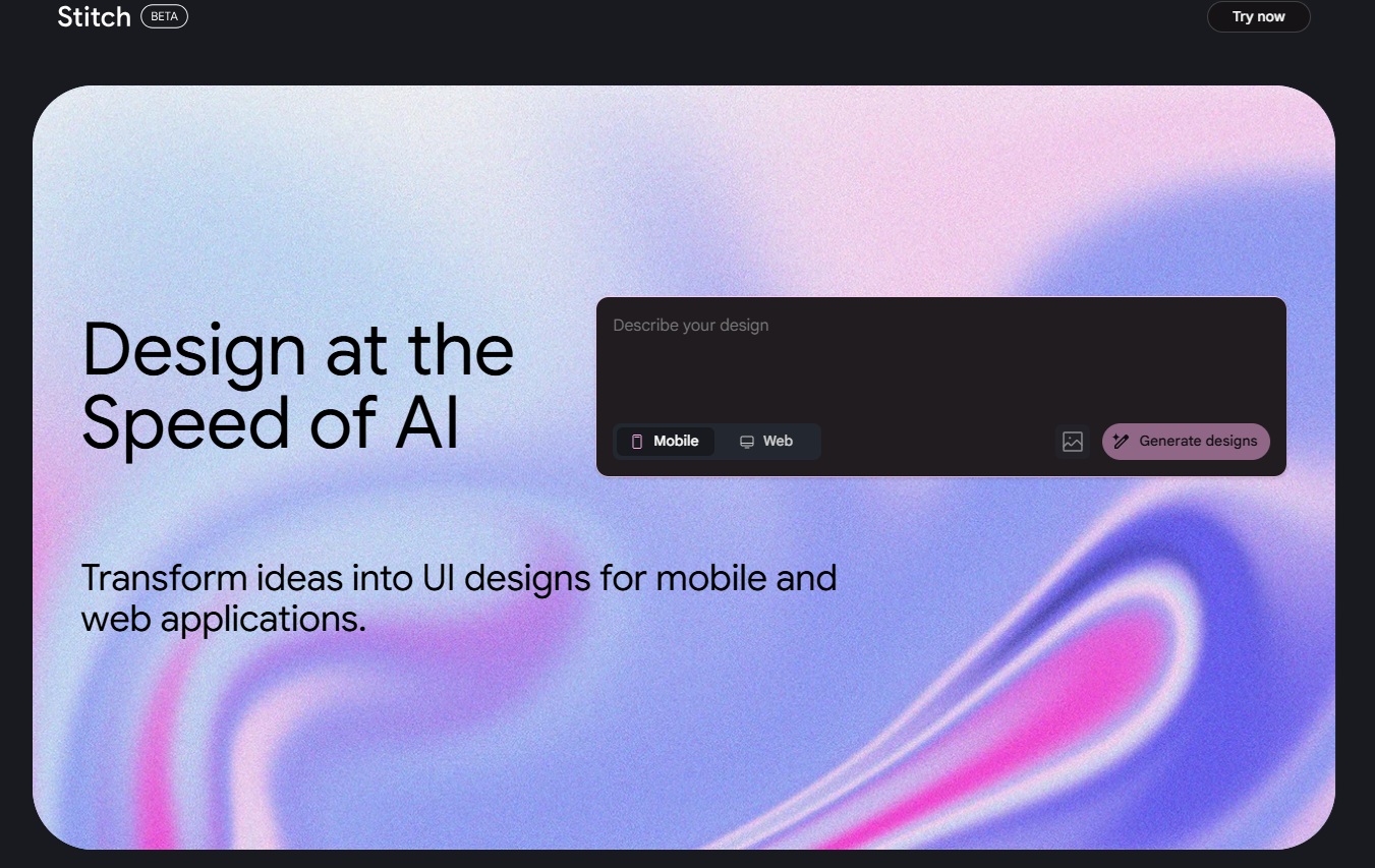 Google Stitch: la revolución del diseño de apps con IA