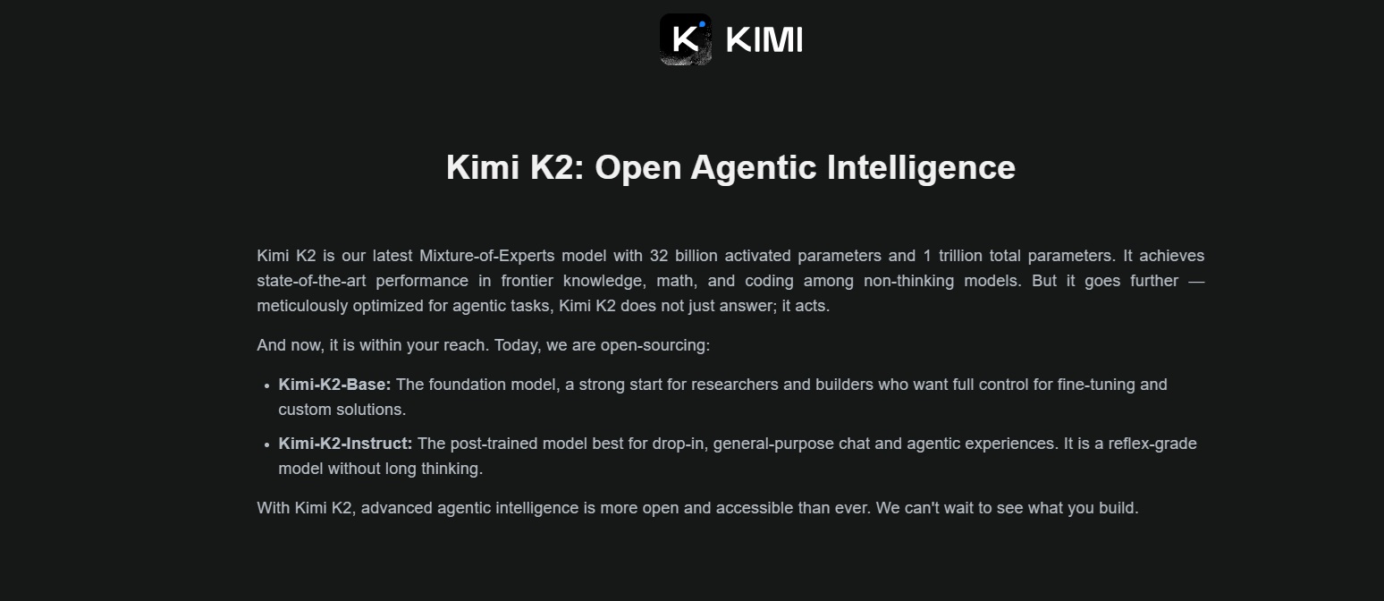 Kimi‑K2 de Moonshot AI: el modelo que rompe el monopolio occidental de la inteligencia artificial